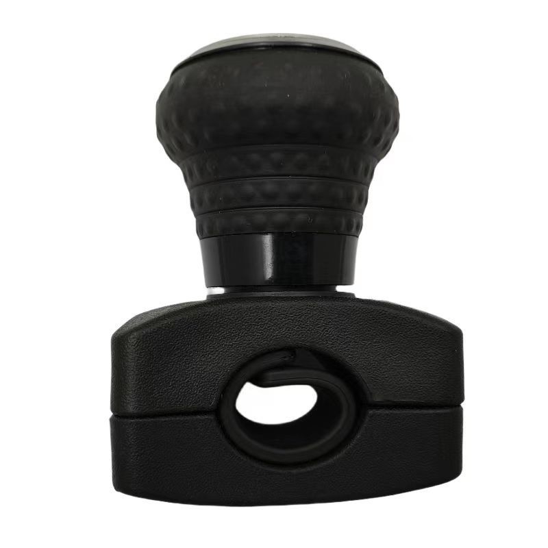 360 grados de agarre de la bola girando el control manual del volante el impulsor del girador del mando para tractores universales y carretillas elevadoras en negro