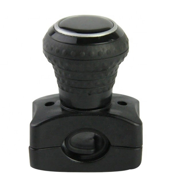 Pulsador de volante negro El mejor accesorio de conducción para ruedas de 3,2 cm y 6 cm