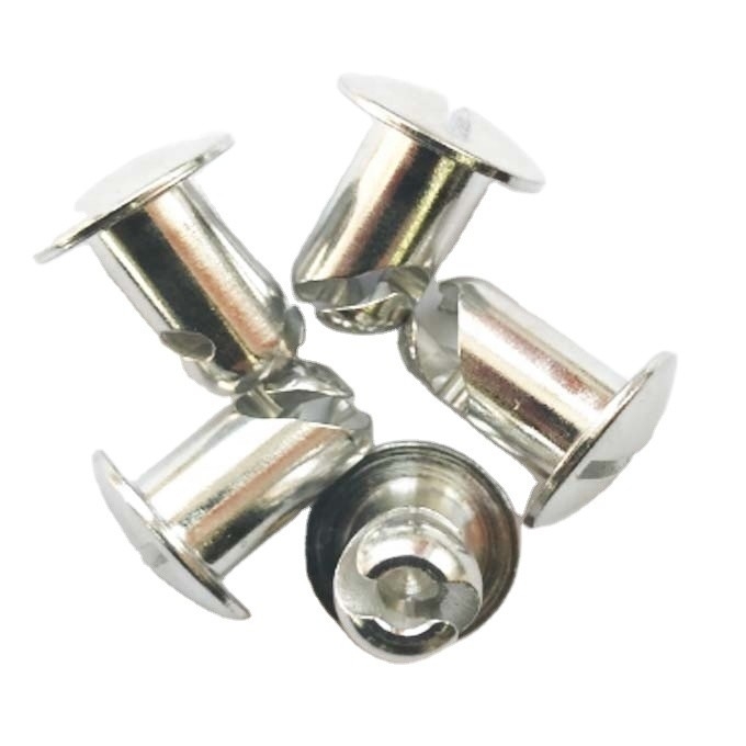 Universal Sprint Car Quarter Turn Plata Dzus 7/16*.500 Cabeza con ranuras con muelle 1 3/8&quot; estándar Universal OE NO. año