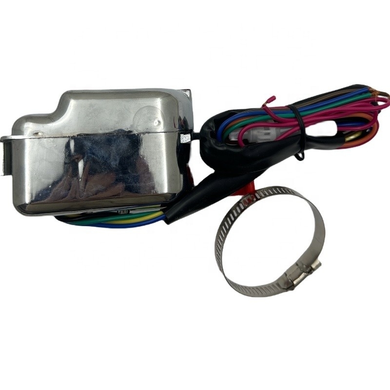 No. de origen estándar. Interruptor de señal de giro de cromo con flasher para Vintage Hot Rod Rat Rod Año universal