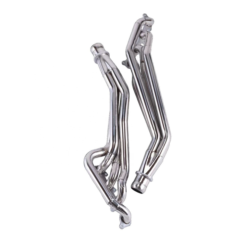 Cabecera de escape de acero inoxidable pulido para el 5.0L V8 Mustang Manifold LS1 LS2 LS3 LS6 LSX
