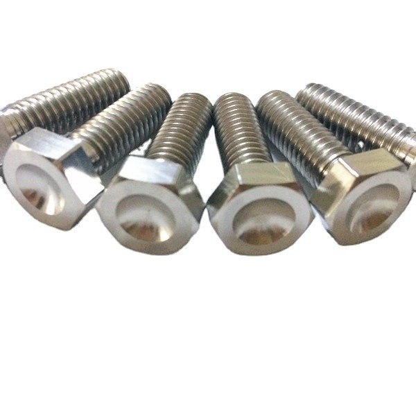 Año de rendimiento natural excepcional Titanio Sprint Ti Hex Cerrojo de cabeza 5/16 &quot;-18 x 1&quot; UNF para el montaje universal de automóviles