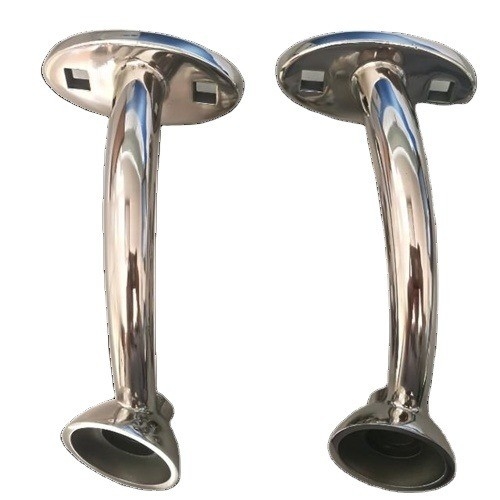 No. Reemplazo de actualización a monturas de faros de acero inoxidable pulido para su Hot Rod Highboy