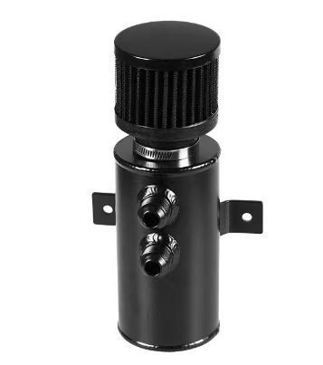 750 ml de aceite universal puede capturar el tanque de depósito de aluminio pulido W/ filtro respirador desconcertado AN10 para un rendimiento sin igual