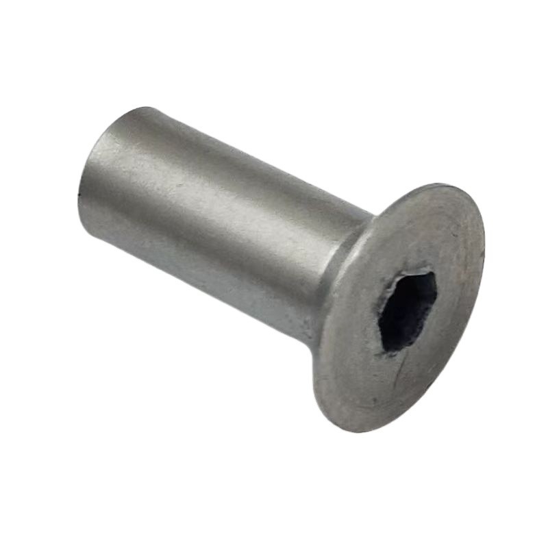 Pedal de la bicicleta deportiva universal M4 de acero inoxidable contrafundido Nut de manga con el propósito de reemplazar/reparar