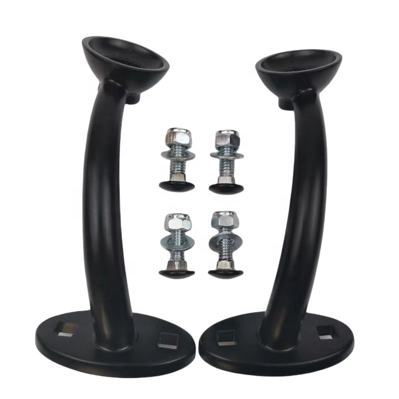 Universal negro Highboy anodizado sin guardabarros montaje de faro de rodillas calientes con rendimiento garantizado y ajuste