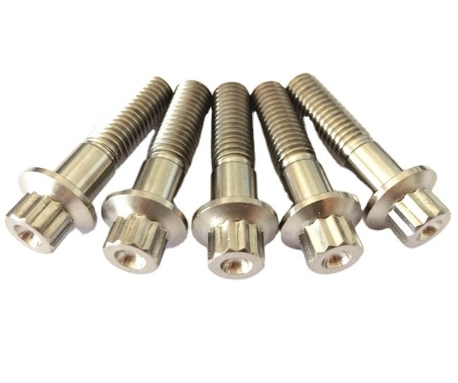 Año Universal Actualice sus ruedas con el estándar OE NO. Titanio Gr5 12 PT RS/ RX Kits de aro dividido M7 x 32 Cerrojo y tuerca