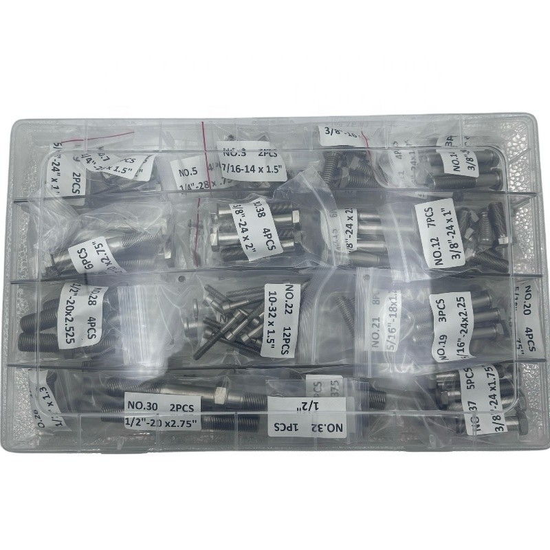 Universal Fitment SPRINT CAR XXX ONS CHASSIS TITANIUM Triple X Sprint Car Bolt Kit Completo grado 8 o Q/C R/R S/P más el Bolt Kit