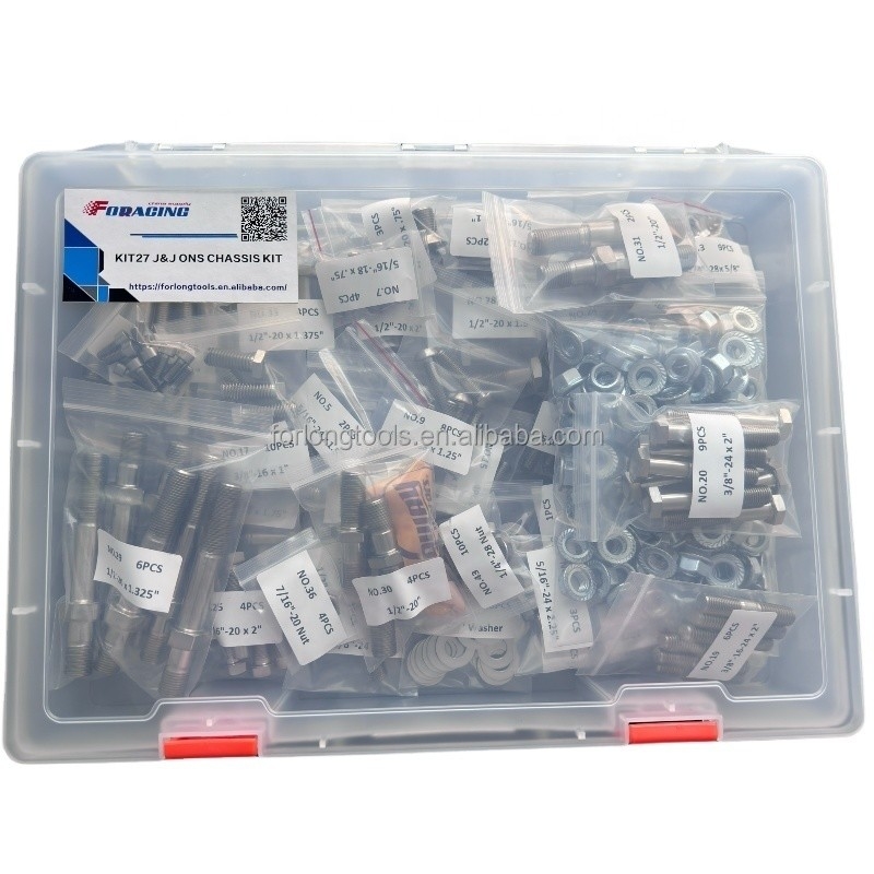 Kit universal de montaje de choque de una tuerca para el coche SPRINT J J ONS CHASSIS Año Universal Eagle/Maxim OR Q/C R/R S/P PLUS BOLT KIT