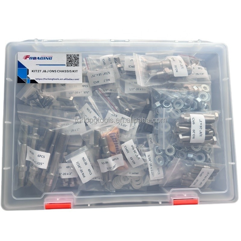 Accesorios universales para automóviles Titanio Bolsillo Sprint Car J J ONS Chasis Un kit de montaje de choque de tuerca para Eagle/Maxim Fácil instalación