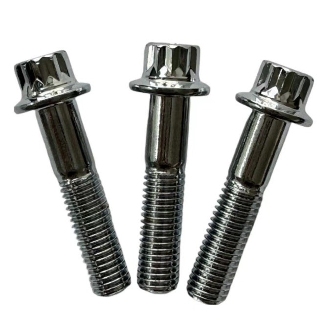 Actualice su automóvil con el estándar OE NO. Titanio universal 12 PT RS/ RX Kit de borde dividido M7 x 32 tornillos de perillas de perno y tuercas