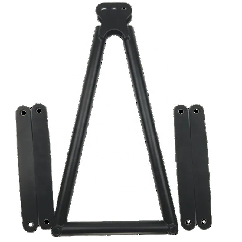 Negro 13 5/8 &quot;SPRINT CAR JACOBS ESCALERA con correas CROMOLY 4130 Posición delantera 1&quot; x 1/4&quot; x 7&quot; espesor de pared 0,065&quot; Aluminio