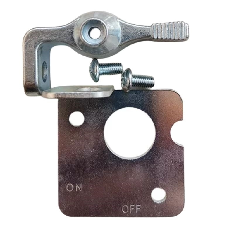 Kit de palanca de bloqueo de plata universal para el interruptor de aire acondicionado en la batería del automóvil Maestro desconecta el interruptor el automóvil hace que el automóvil amarillo rojo