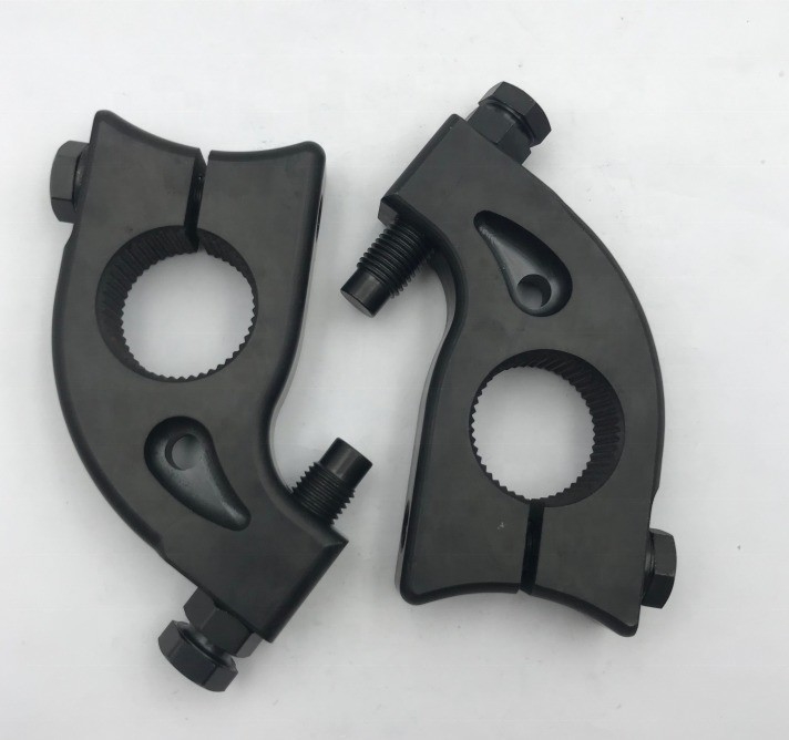 Titanio Gr5 Negro PVD Torsion Stop 1 3/4 &quot;Split 1-1/8&quot; Spline 7/16 Ajuste de tornillo para todos los hex Bilt 9/16&quot; en varias industrias