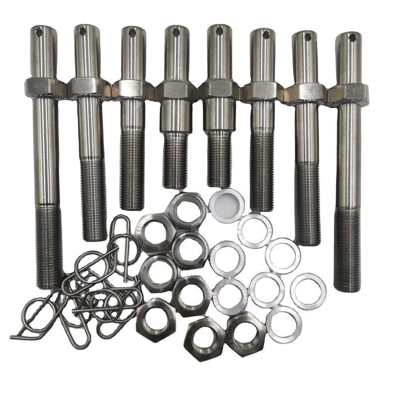 Universal Fitment Eagle's TITANIUM ONE NUT OR Q/C R/R S/P PLUS BOLT KIT La adición perfecta a su chasis de coche de Sprint