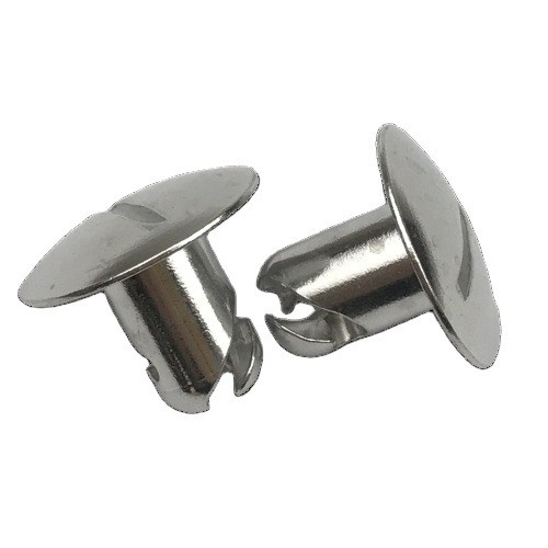 Mejorado 1&quot; Gran cabeza de plata de aluminio Sprint Car Quarter Turn Dzus estándar Compatible y propósito para reemplazar / reparación
