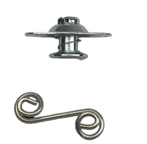Acero Universal Auto Ejector Dzus 5/16 &quot;x.500 Fijaciones para Sprintcars Instalación de automóviles Fijaciones superiores y fijaciones de resorte