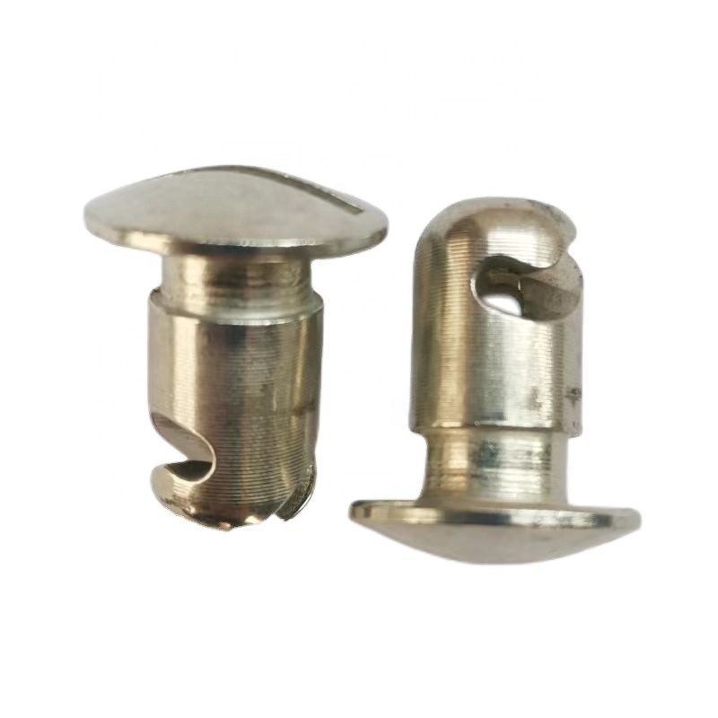 Modelo de cabeza universal con ranura 3/8&quot; *.500&quot; Cuarta vuelta Dzus Rod Fijación para Sprint Car de otro tamaño 5/16&quot;*.500