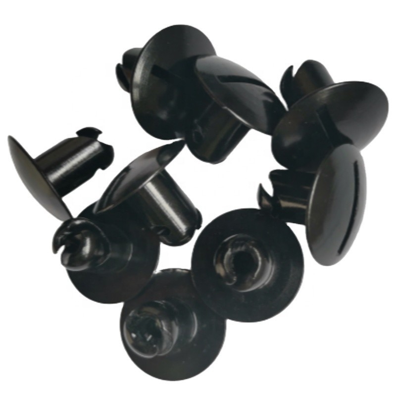 Reemplazar/reparar Propósito 7/16&quot; de aluminio Dzus botón cabeza de cúpula.500 Negro Cuarto Girar sujetadores para la instalación universal
