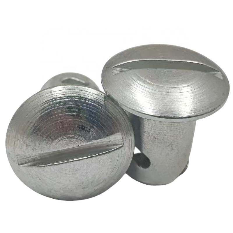 Universal Dzus Cúpula Botones de la cabeza Plata 7/16 &quot;x.500&quot; Acero Sprint Car Maxim con el Material Universal