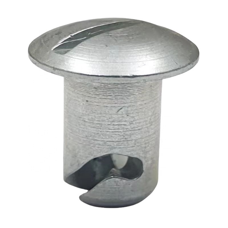 Universal Sprint Auto Parts 7/16&quot; *.500&quot; Cúpula de la Cabeza Cuarto Girar Estribo con acero Dzus sujetadores