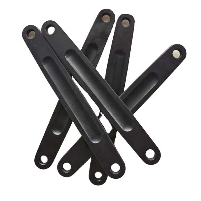 Escalera de Jacobs Negro Reemplazo de aluminio Escalera de Jacobs 7&quot; 3/8&quot; Tamaño del agujero Compatibilidad universal