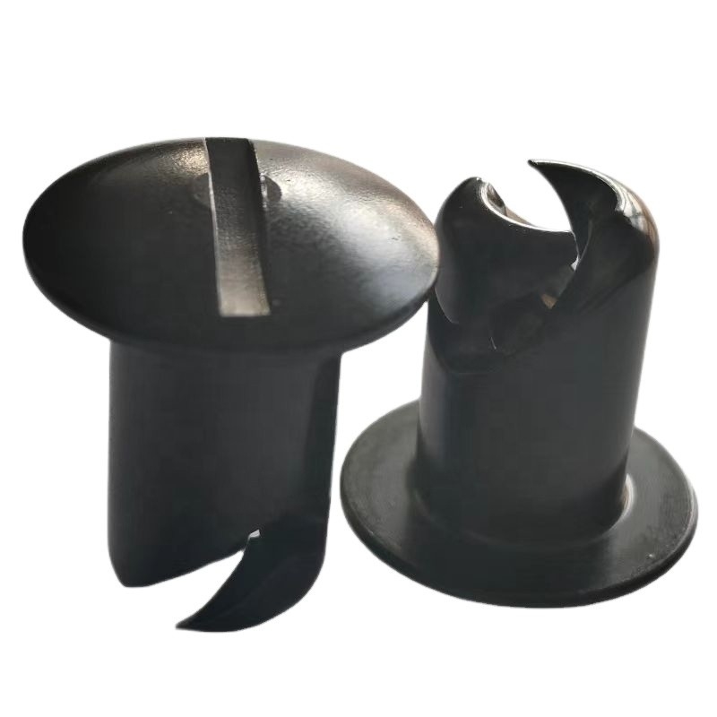Sprint Car con 5/16 x0.500 pulgadas Dzus Fijaciones Cuarto giro Dzus Botón en negro